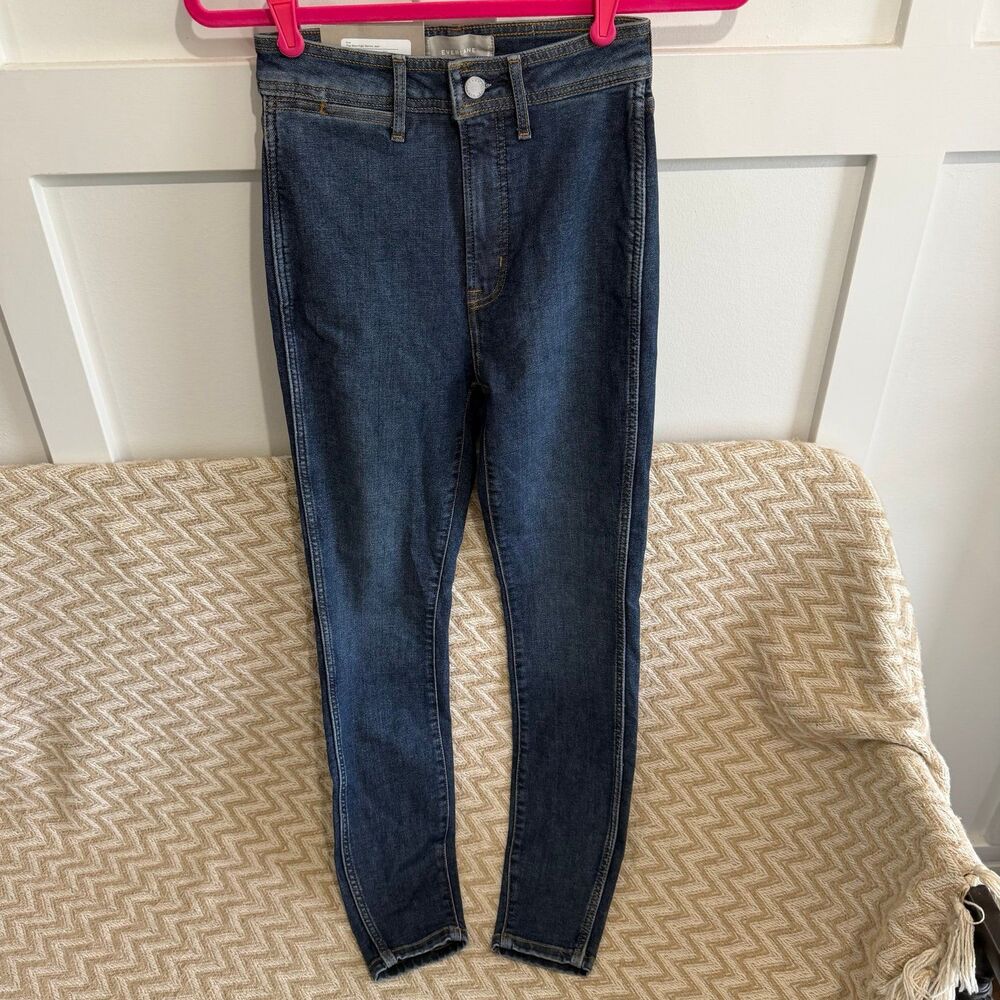 Everlane Women’s The High Rise Skinny Jeans Vintage Blue NWT